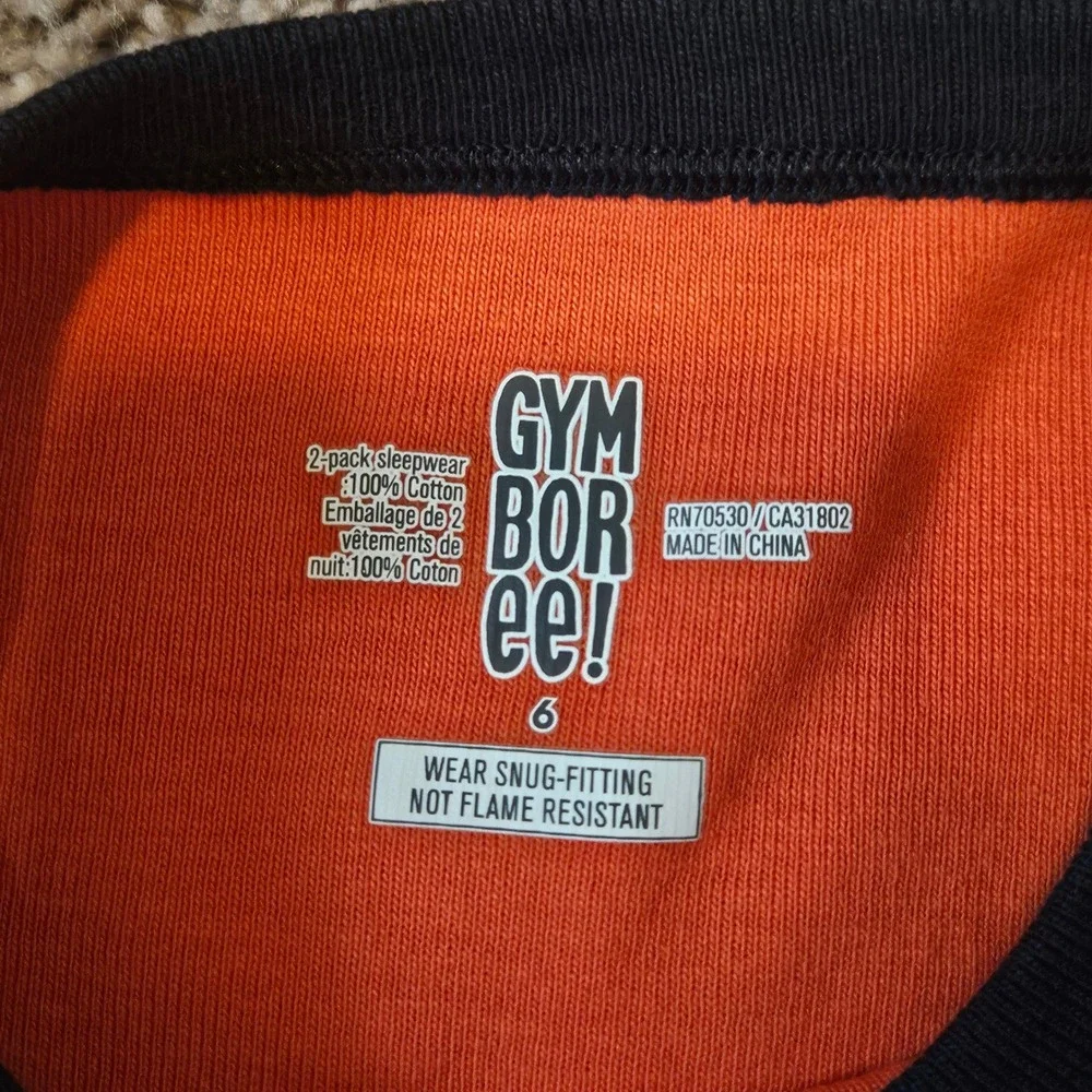 Gymboree Pajama Set Kids Size 6 NEW Glow In The Dark‎ Plaid Rad Gymmies PJ Sleep